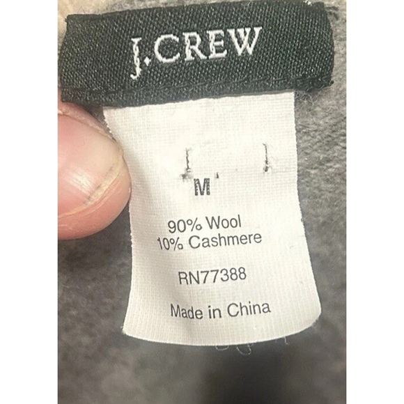 J. Crew Gray Size‎ Medium Cashmere Wool Cardigan - Picture 3 of 5